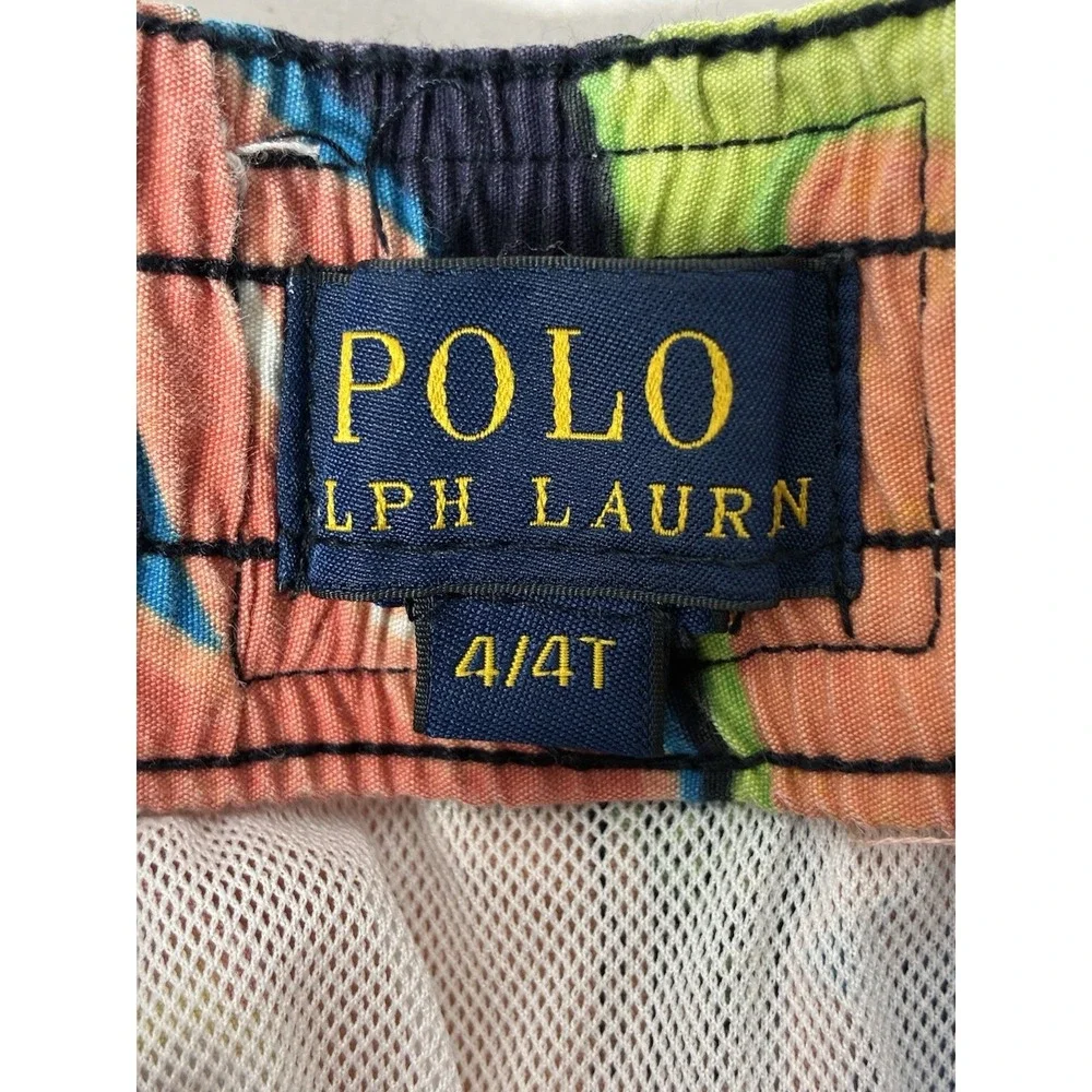 Polo Ralph Lauren  It's‎ Swim Shorts 4T Boys Tropical Beach Vacation
